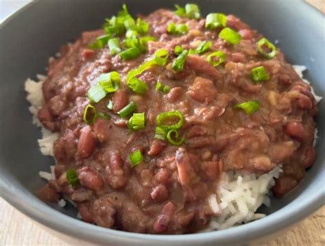 Red Beans and Rice with Ham Hock - Thrift and Spice