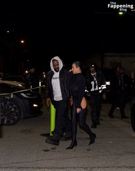 Bianca Censori Flashes Her Nude Boobs In LA Ahead Of Album Listening