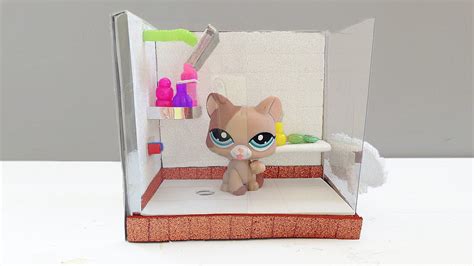 diy lps accessories lps shower youtube