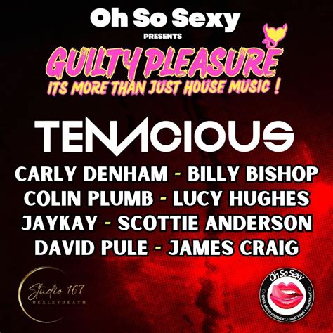 sexy presents guilty pleasure studio  bexley  february