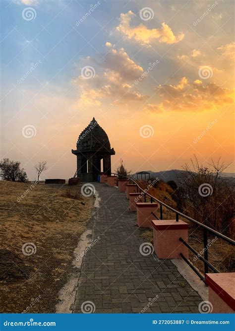 Ncient Hanuman Temple. Ramdas Swami Historical Temple At Sajjangad Fort