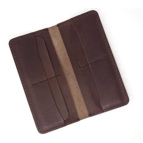 long bifold wallet marlondo leather