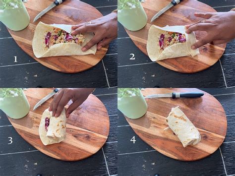 Asian Chicken Wrap | Peanut Chicken Wraps - Cook with Sharmila