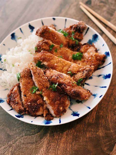 Taiwanese Bento Fried Pork Chops - Tiffy Cooks