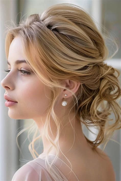 simple hairstyles for wedding bridesmaid 12