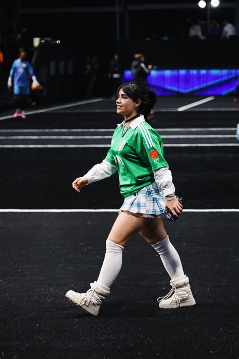 ALANA FLORES Arrives at Kings World Cup Nations 2025 Semi-finals at