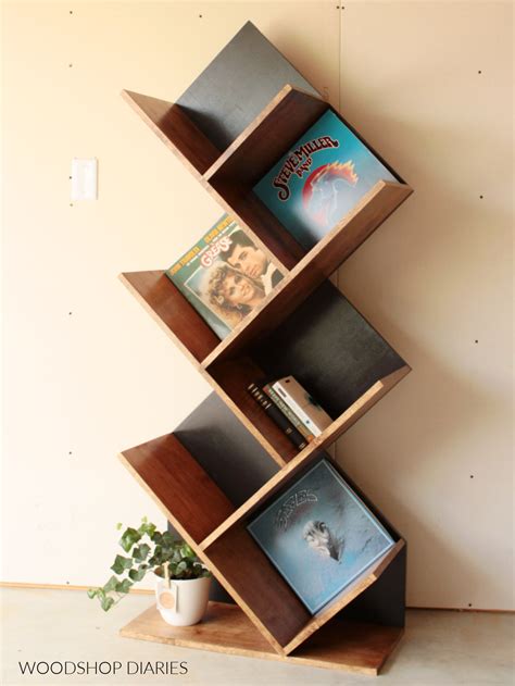 Diy Record Shelf