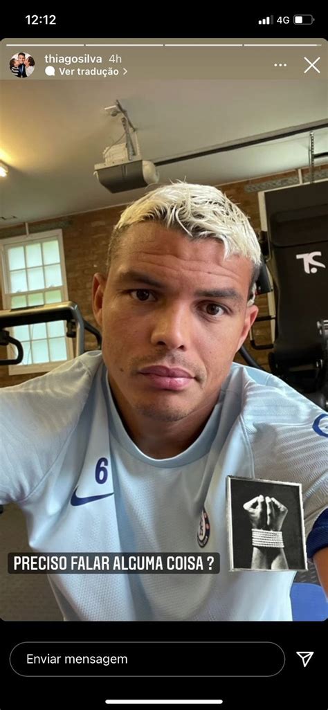 Thiago Silva posts image of hands being tied together after Chelsea