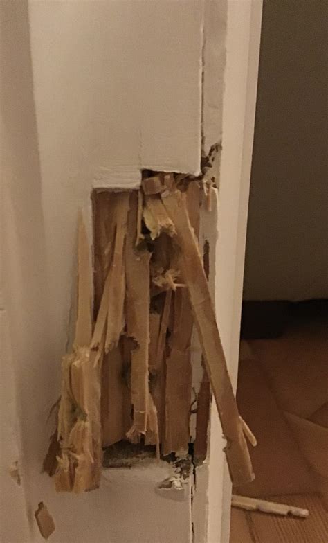 help with internal door hinge that keeps working loose - NOW FALLEN OFF