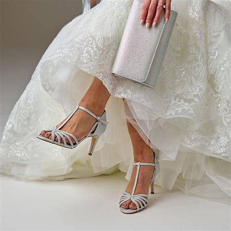 Wedding / bridal silver heels 60 photos - Astyledwedding.com