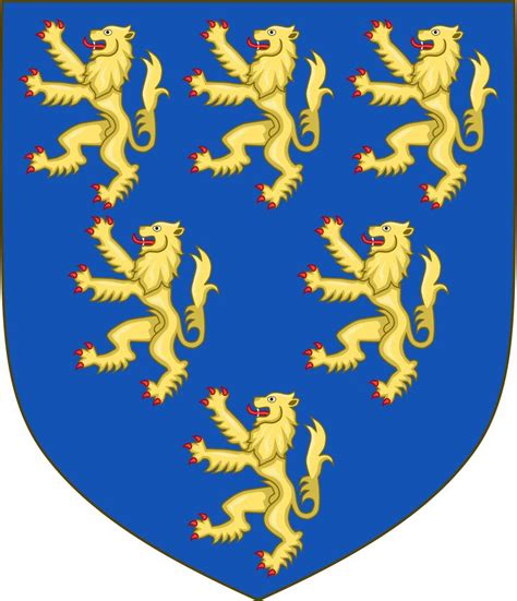 list  coats  arms   house  plantagenet plantagenet