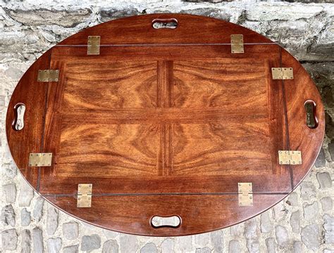 A Pair of Butler's Tray Side Tables - Chequers Antiques