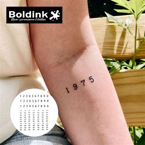 Boldink Non-Permanent Tattoo Technique, Digital Inspiration Design ...