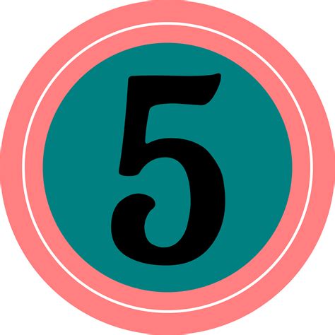 number icon design 8844889 PNG