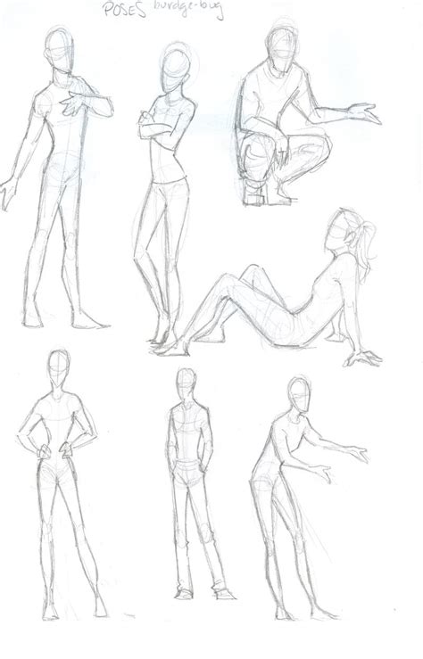 Poses by burdge by burdge on DeviantArt