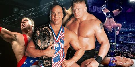 7 Things Fans Should Know About The Kurt Angle Vs. Brock Lesnar Rivalry