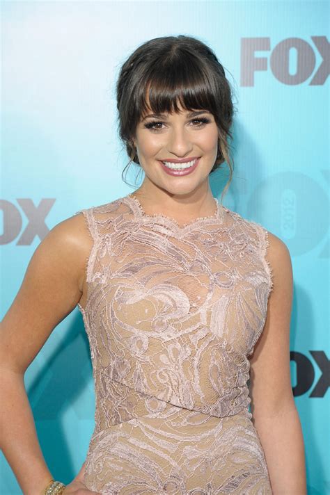LEA MICHELE at 2012 Fox Upfronts Event in New York – HawtCelebs