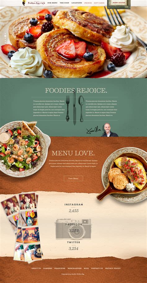 Foodies Rejoice. by Mark Unger on Dribbble