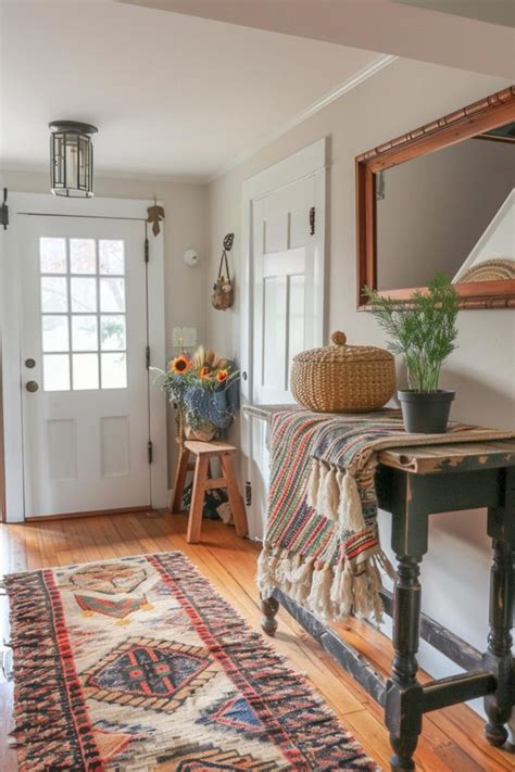 40 Farmhouse Entry Table Decor Ideas for a Warm Welcome