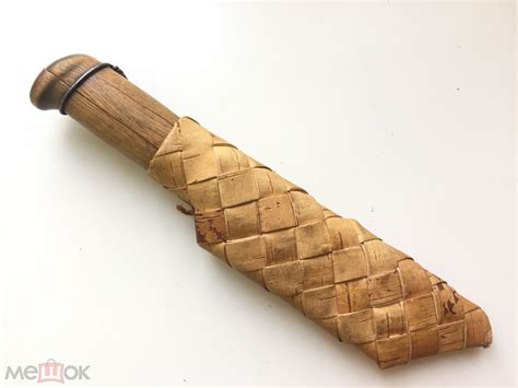 Финский нож в берестяных ножнах, окопное творчество, puukko (торги ...