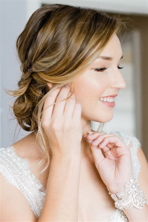 Romantic Braided Bridal Updo | Bridal updo, Updo photos, Bridal beauty