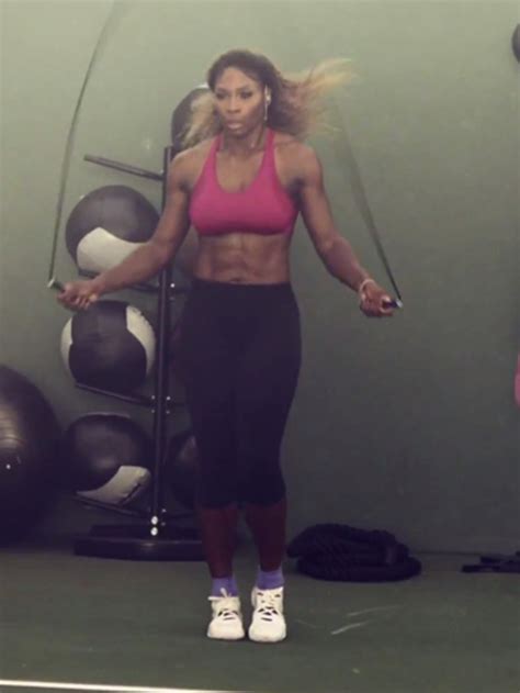 Serena Williams Muscles