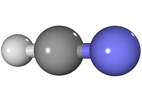 Hydrogen Cyanide Molecule Photograph by Laguna Design - Pixels