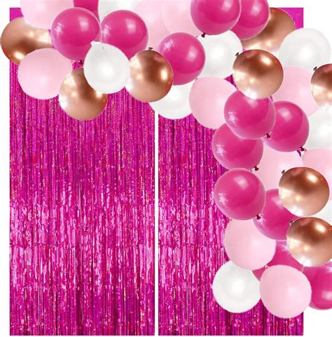 Qian\'s Party Barbie Bachelorette Party Decorations Pink Princess India
