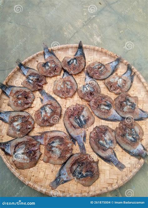 mujair fish jerky stock photo image  taste herbs