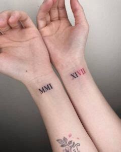 Roman Numeral Tattoo Ideas for Women - Mom's Got the Stuff