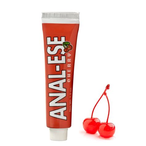 Nasstoys Anal-Ese Cherry Flavored Numbing Desensitizing Anal Lubricant