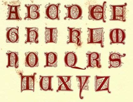 Pin by T-Bird Q80 on Alphabets~ Fonts Arts | Fonts alphabet, Font art