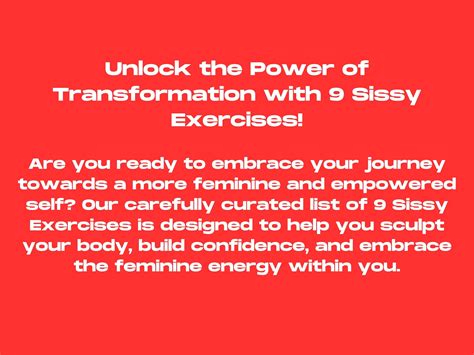 9 Sissy Exercise - for Sissies and Femboys - Feminize Your Body