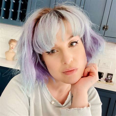 Kelly Osbourne Purple Hair