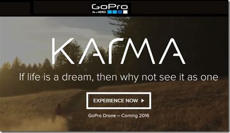 chiama karma il nuovo gopro drone quadricottero news