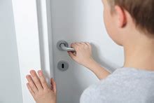 Child Opening The Door Free Stock Photo - Public Domain Pictures