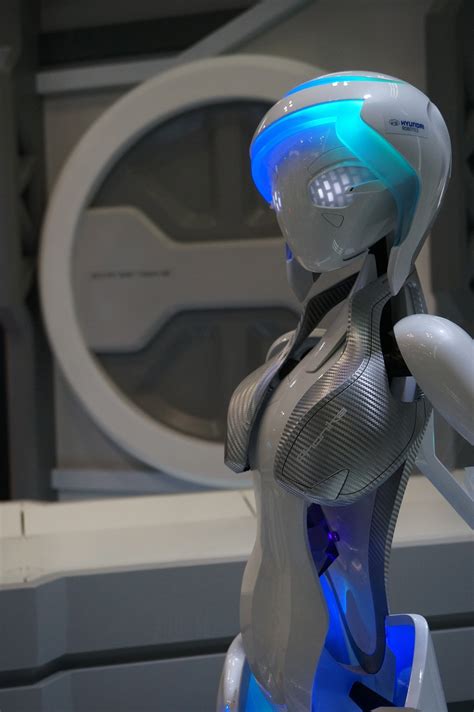 Phonika Advanced Humanoid, gynoid concept created by Hyundai