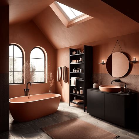 Salle de bain terracotta : 11 idées et exemples tendances