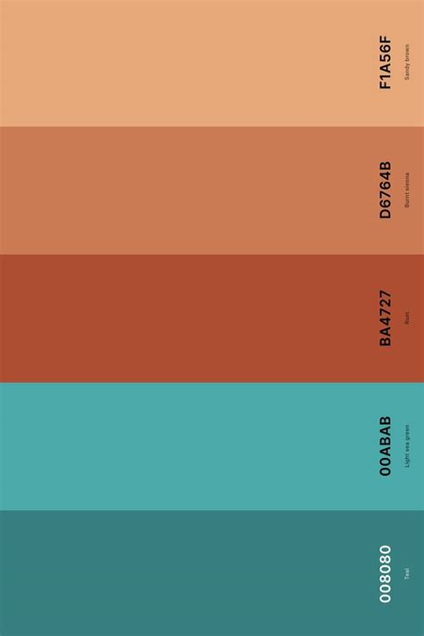 25+ Best Terracotta Color Palettes with Names and Hex Codes in 2024 ...