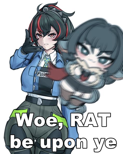 jane doe and zhu yuan (zenless zone zero) drawn by cooterzi | Danbooru