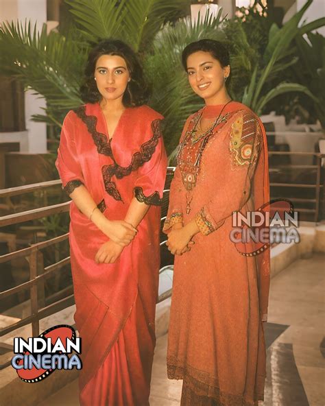 Indian Cinema - Juhi Chawla and Amrita Singh in Aaina (1993), a