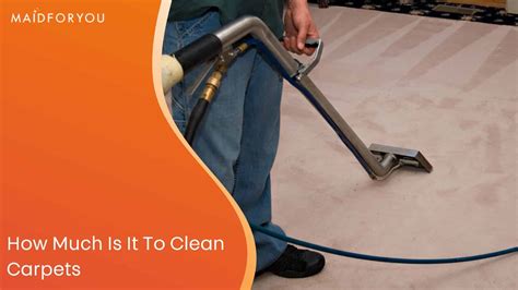 how much to clean carpets