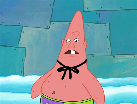 Patrick Star Who You Callin Pinhead