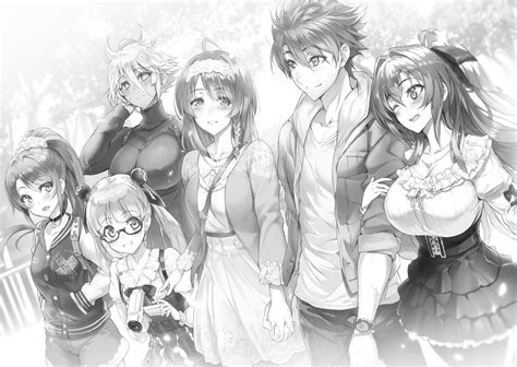 Black and White, Kurumi Nonaka, Maria Naruse, Mio Naruse, Anime