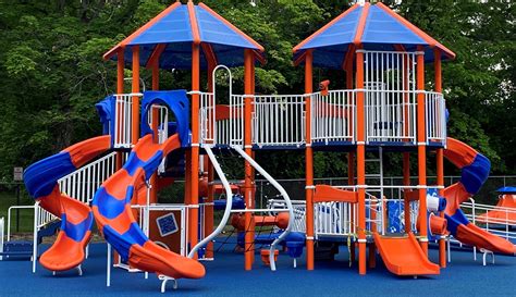 Park Playground With Children