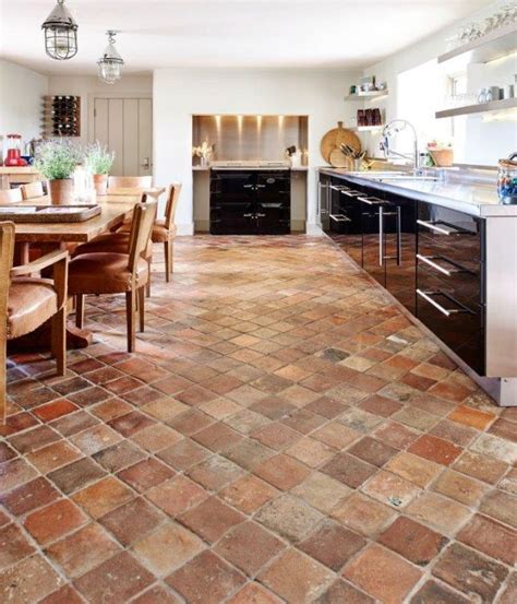 Incredible Kitchen Terracotta Floor Simple Ideas | Home decorating Ideas