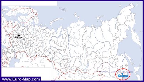 Карты озера Ханка | Подробная карта озера Ханка | Озеро Ханка на карте ...