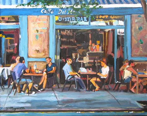 Cafe Art New York Art West Village Cafe Fine Art Print Caffe