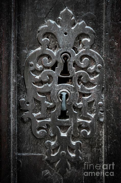 Antique door lock Photograph by Elena Elisseeva - Fine Art America