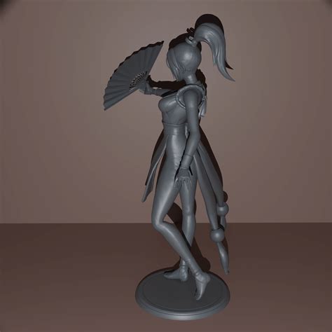 Mai Shiranui - 3D Model by Moogar